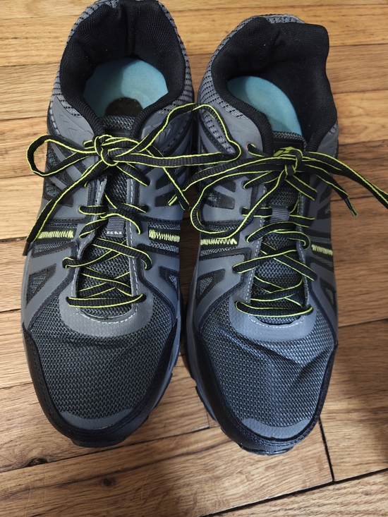 Avia Other - Avia Men's Gray Athletic Shoes with Neon Yellow Accents